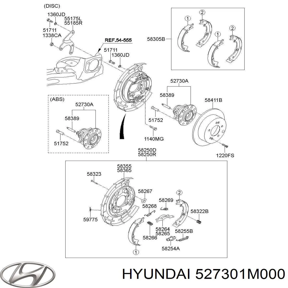 527301M000 Hyundai/Kia