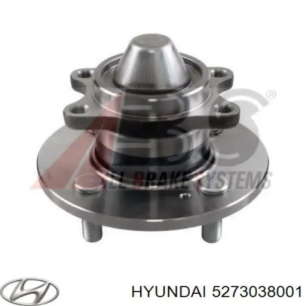 Задняя ступица 5273038001 Hyundai/Kia