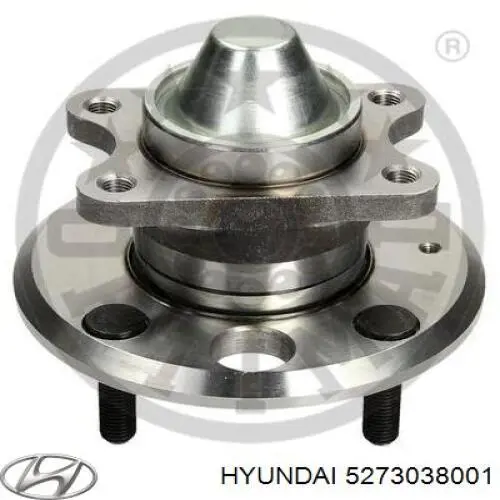 Купить 5273038001 Hyundai/Kia Задняя шпиндель