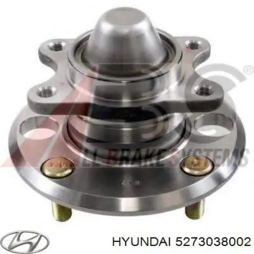 Ступица задняя 5273038002 Hyundai/Kia