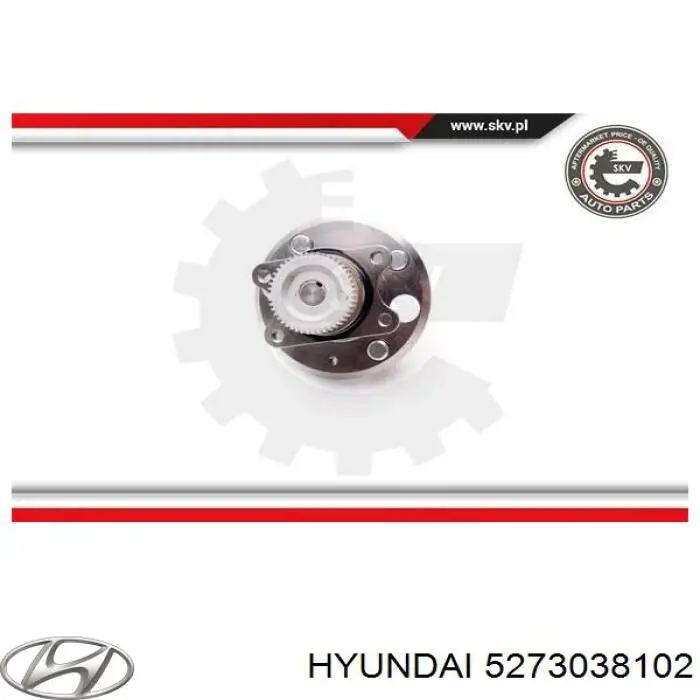 Ступица заднего колеса Hyundai/Kia 5273038102