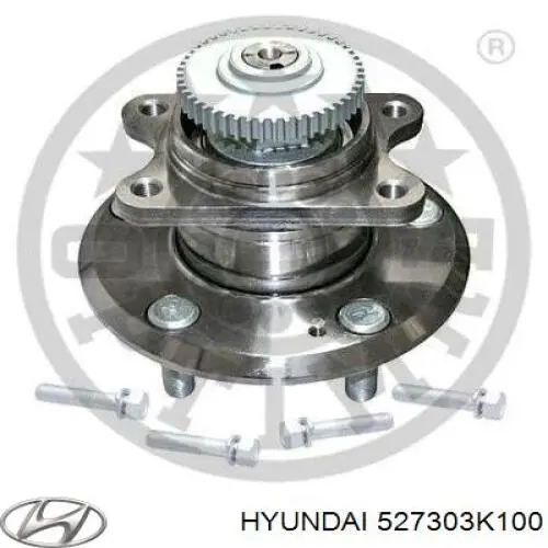 Ступица задняя 527303K100 Hyundai/Kia