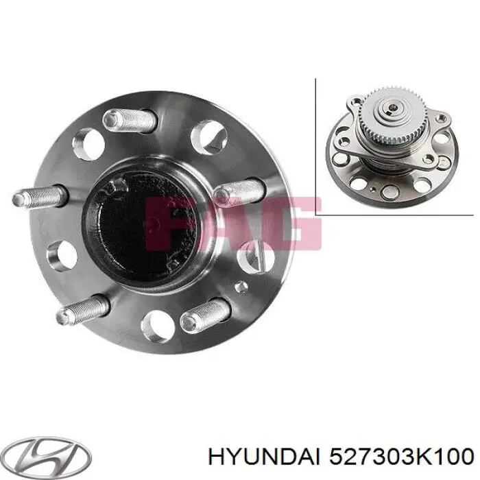 527303K100 Hyundai/Kia Ступица задняя