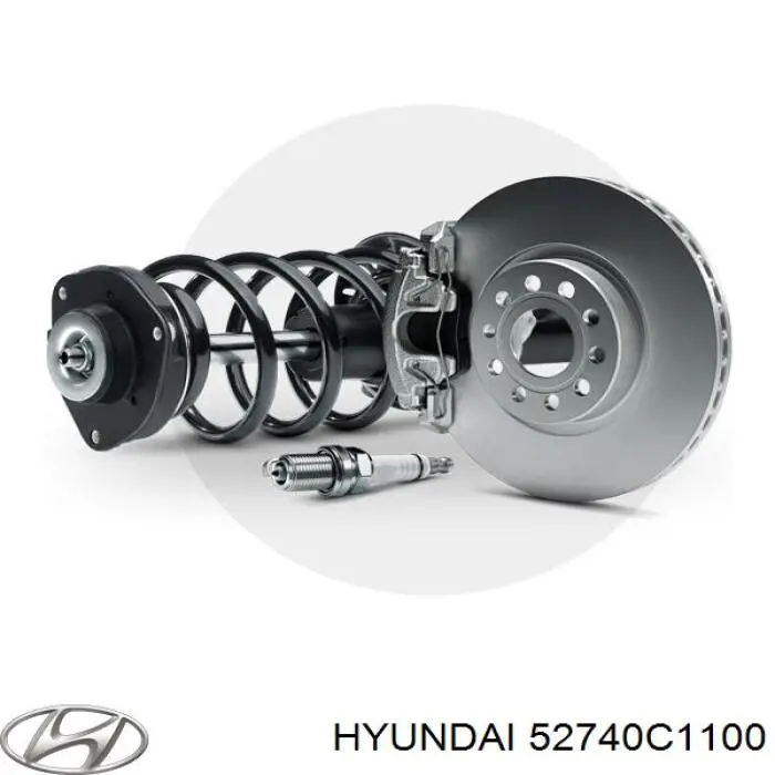 Сайлентблок цапфы задней 52740C1100 Hyundai/Kia