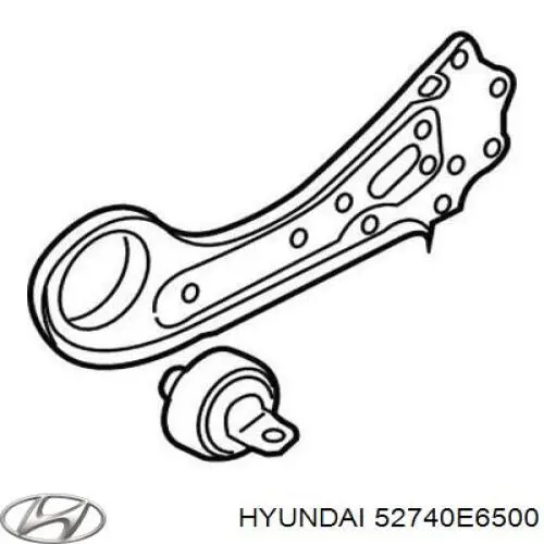Купить 52740E6500 Hyundai/Kia Сайлентблок заднего поперечного рычага внутренний