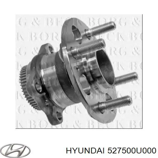 Ступица заднего колеса Hyundai/Kia 527500U000