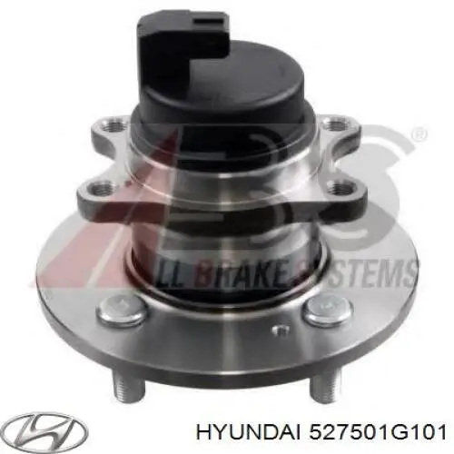 Ступица заднего колеса Hyundai/Kia 527501G101