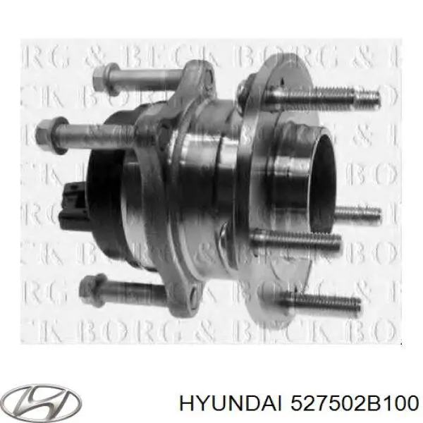 Купить 527502B100 Hyundai/Kia Задняя шпиндель