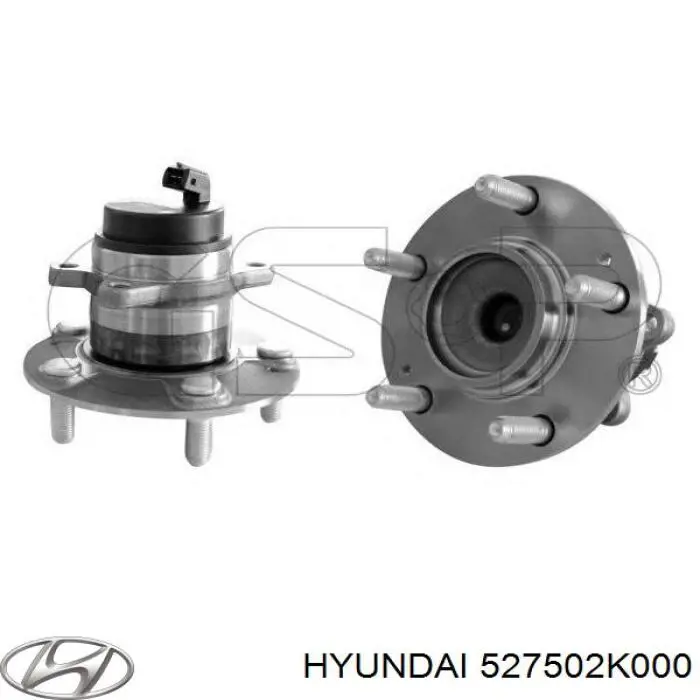 Купить 527502K000 Hyundai/Kia Задняя шпиндель