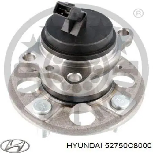 Купить 52750C8000 Hyundai/Kia Задняя шпиндель