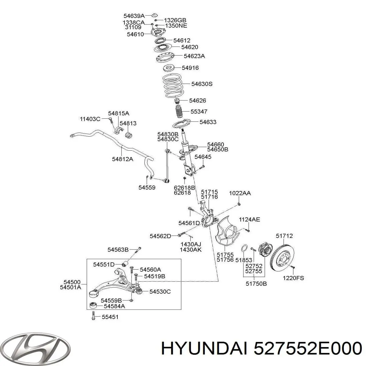 Купить KM0700014 KAP Шпилька колесная передняя