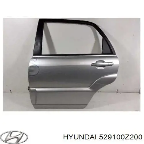 529100Z200 Hyundai/Kia discos de roda de aleação ligeira (de aleação ligeira, de titânio)