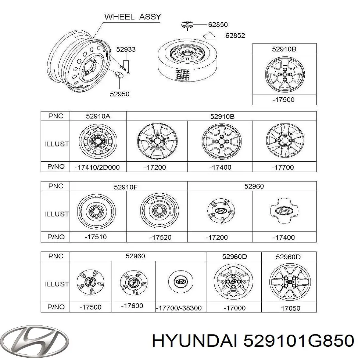 529101G850 Hyundai/Kia 