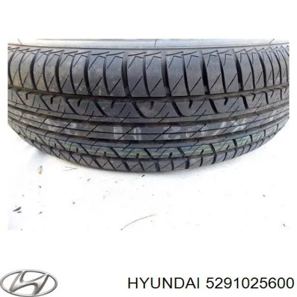 Диски колесные стальные (штампованные) 5291025600 Hyundai/Kia