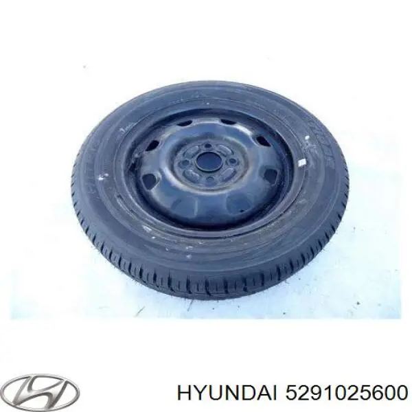 Купить 5291025600 Hyundai/Kia Диски колесные стальные (штампованные)