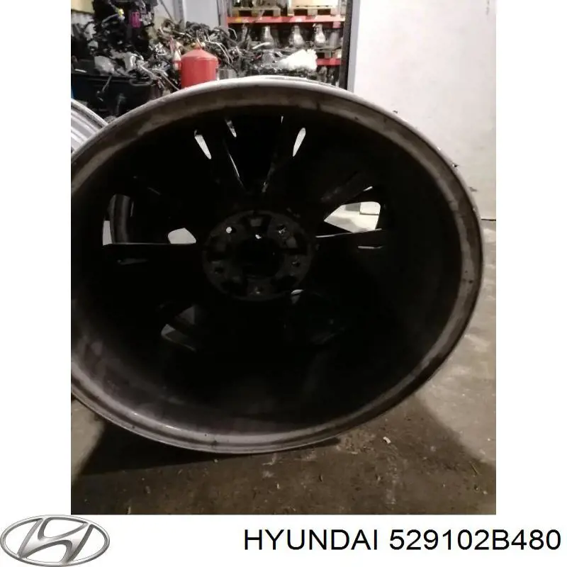Диски колесные 529102B480 Hyundai/Kia