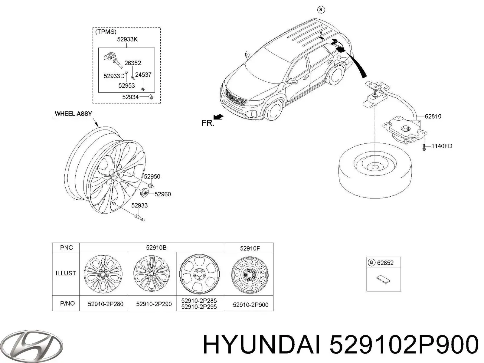 529102P900 Hyundai/Kia 