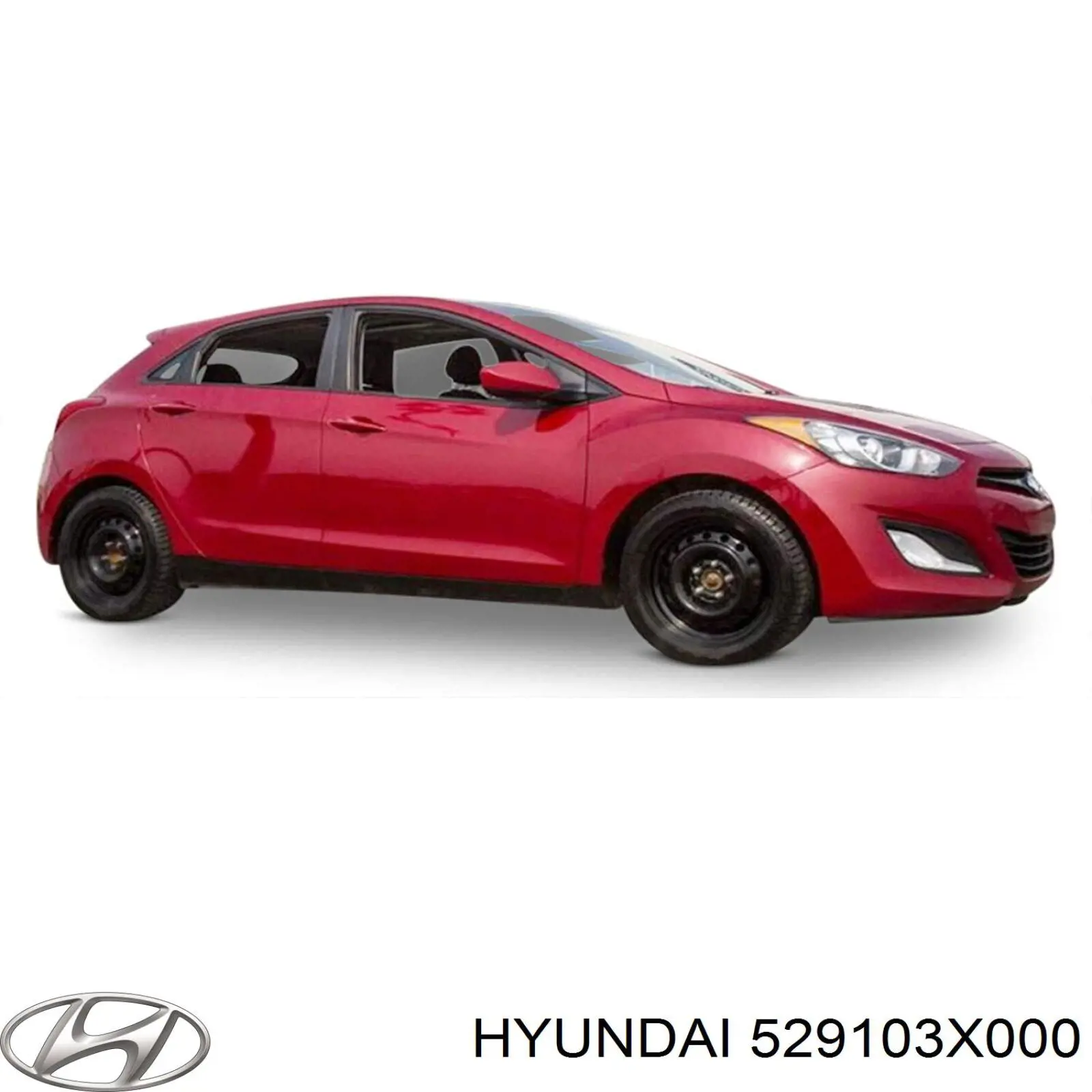 Купить 529103X000 Hyundai/Kia Диск колесный