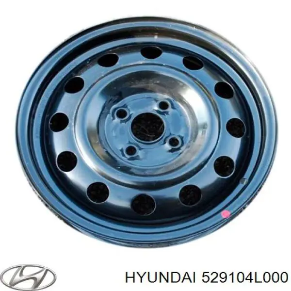 Диски колесные стальные (штампованные) Hyundai/Kia 529104L000