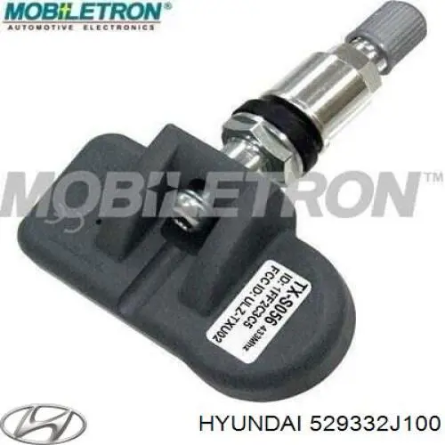 529332J100 Hyundai/Kia Sensor de pressão de ar nos pneus