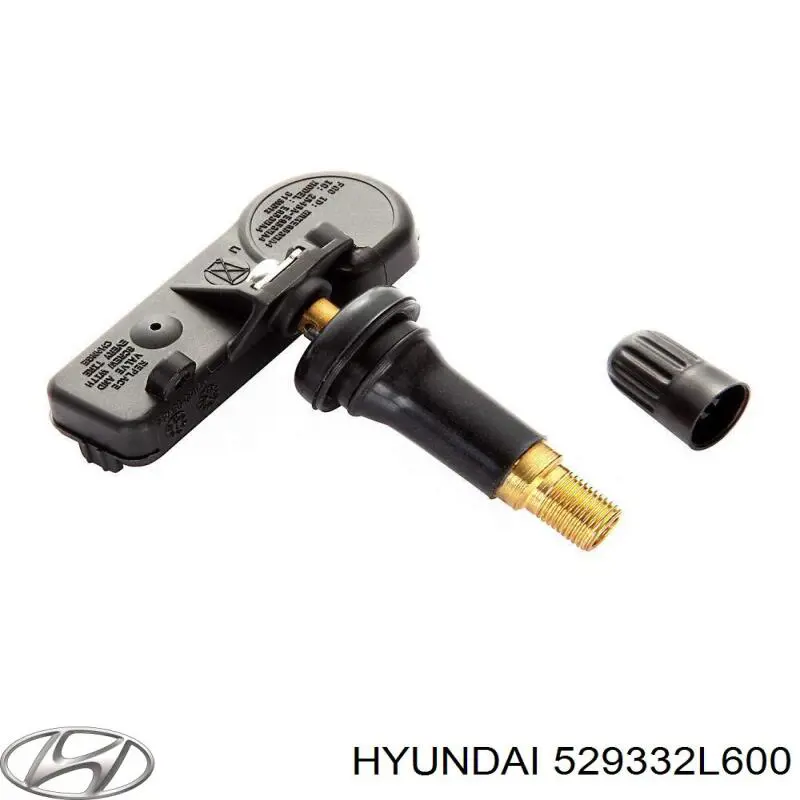 529332L600 Hyundai/Kia sensor de pressão de ar nos pneus