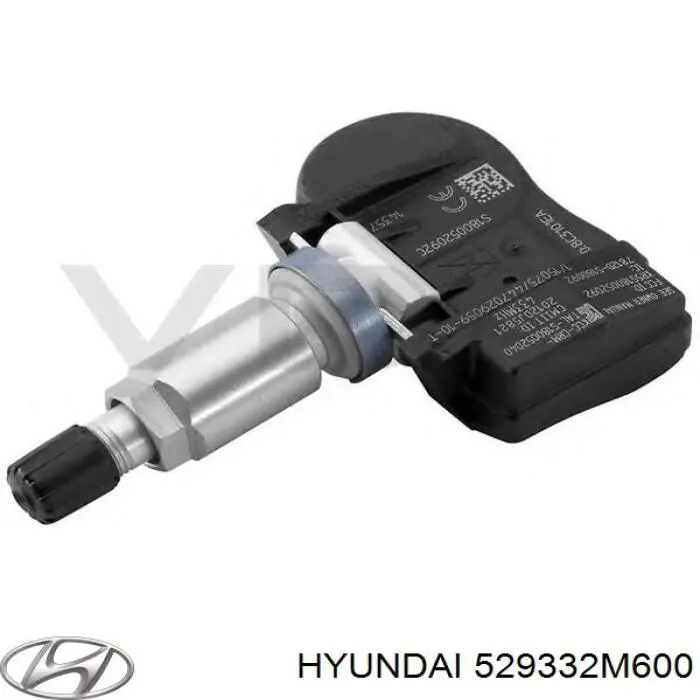 Датчик давления воздуха в шинах на Hyundai Santa Fe III 