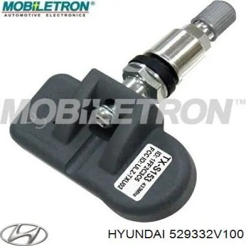 529332V100 Hyundai/Kia sensor de pressão de ar nos pneus