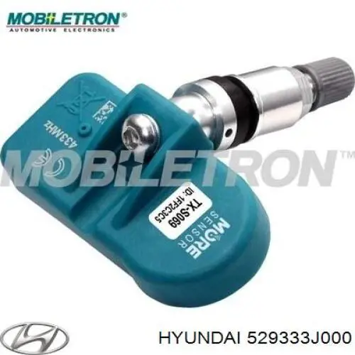 529333J000 Hyundai/Kia датчик давления воздуха в шинах