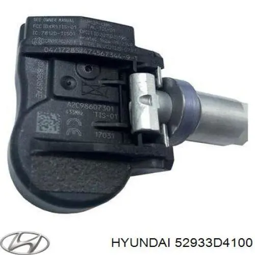 Sensor de pressão de ar nos pneus para Hyundai IONIQ (AE)