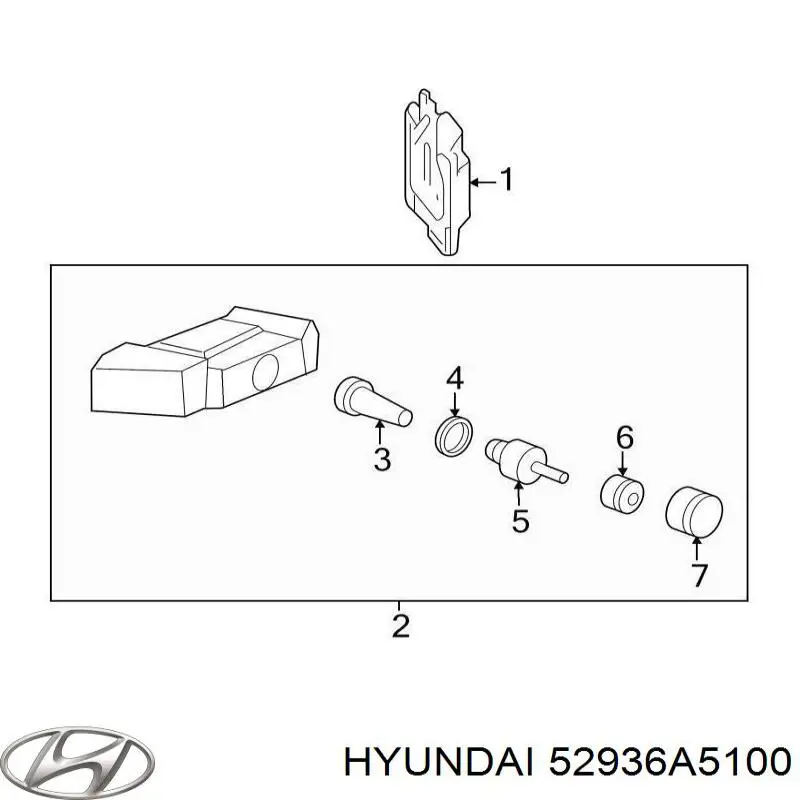  52936A5100 Hyundai/Kia