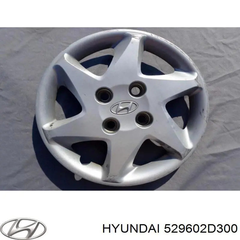 Колпак колесного диска на Hyundai Elantra 