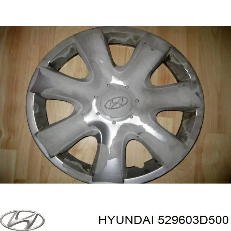Колпак колесного диска на Hyundai Sonata EU4