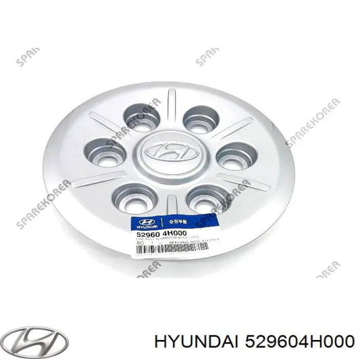 Колпаки на диски 529604H000 Hyundai/Kia