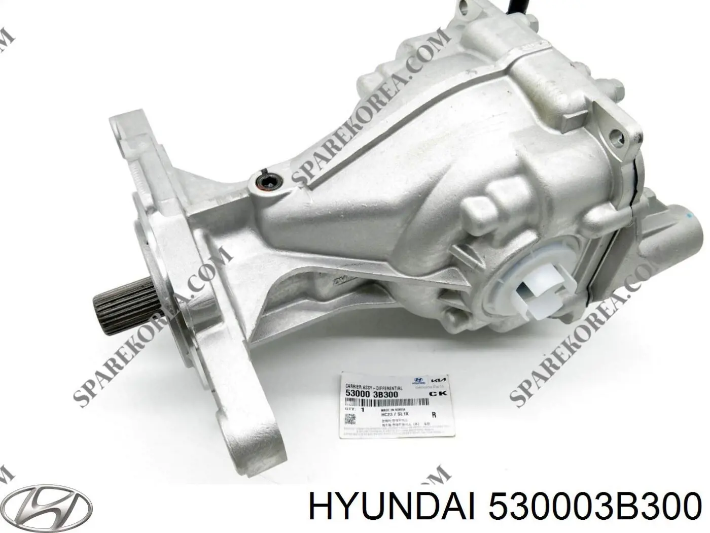 530003B300 Hyundai/Kia eixo traseiro montado