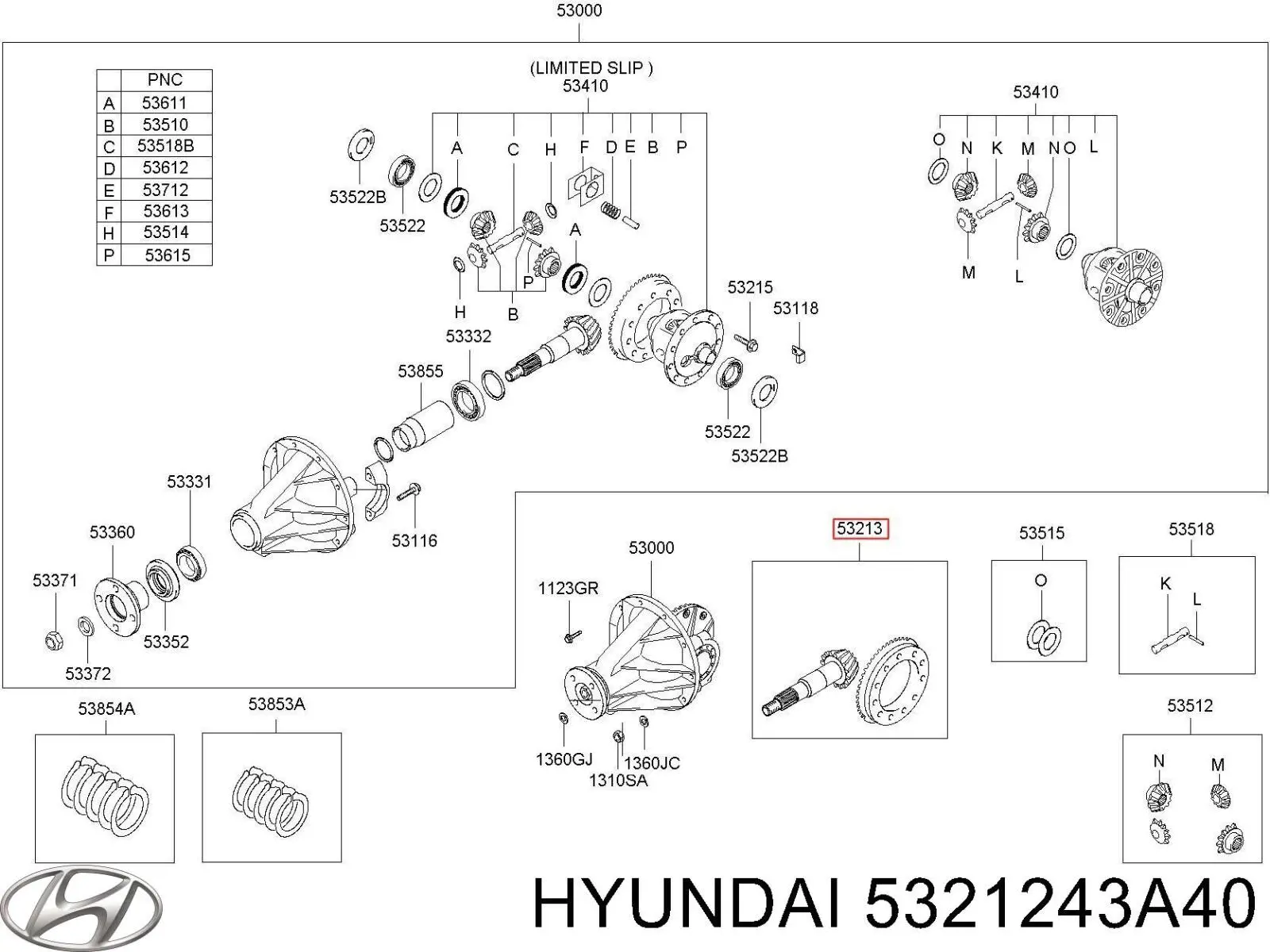 5321243A40 Hyundai/Kia 