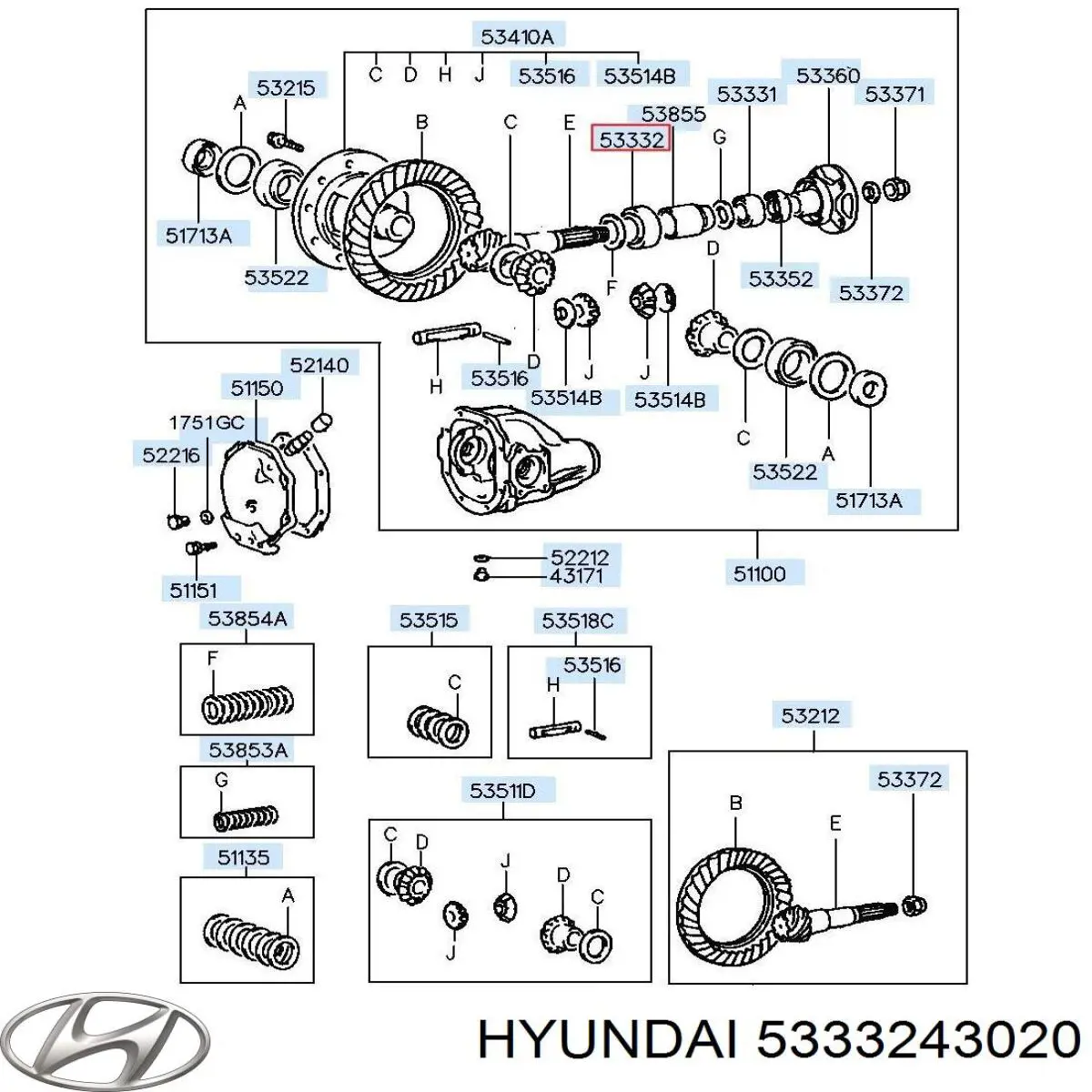 5333243020 Mitsubishi 