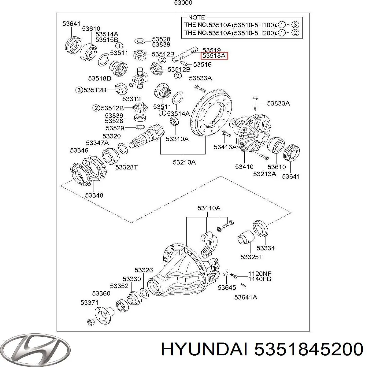  5351845200 Hyundai/Kia