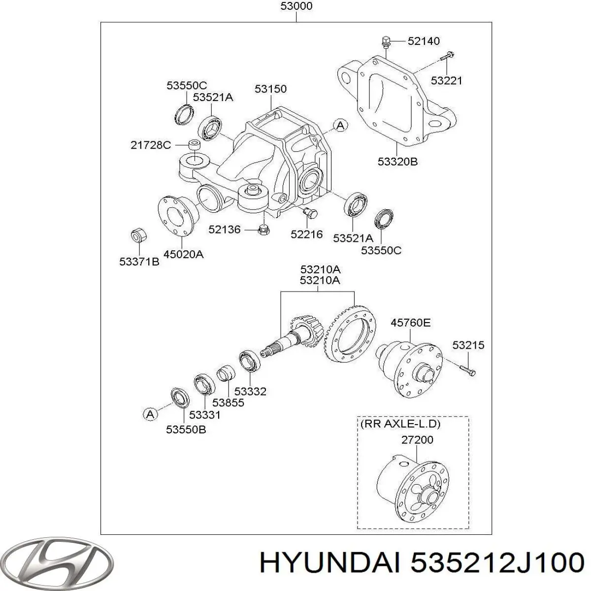  Hyundai/Kia 535212J100 цена, от 76.78 USD