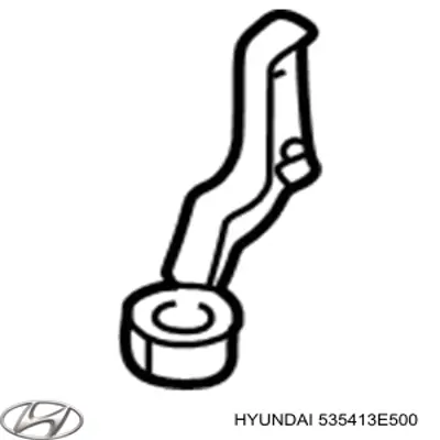 Кронштейн (траверса) переднего редуктора правая Hyundai/Kia 535413E500 цена, от 3.77 USD