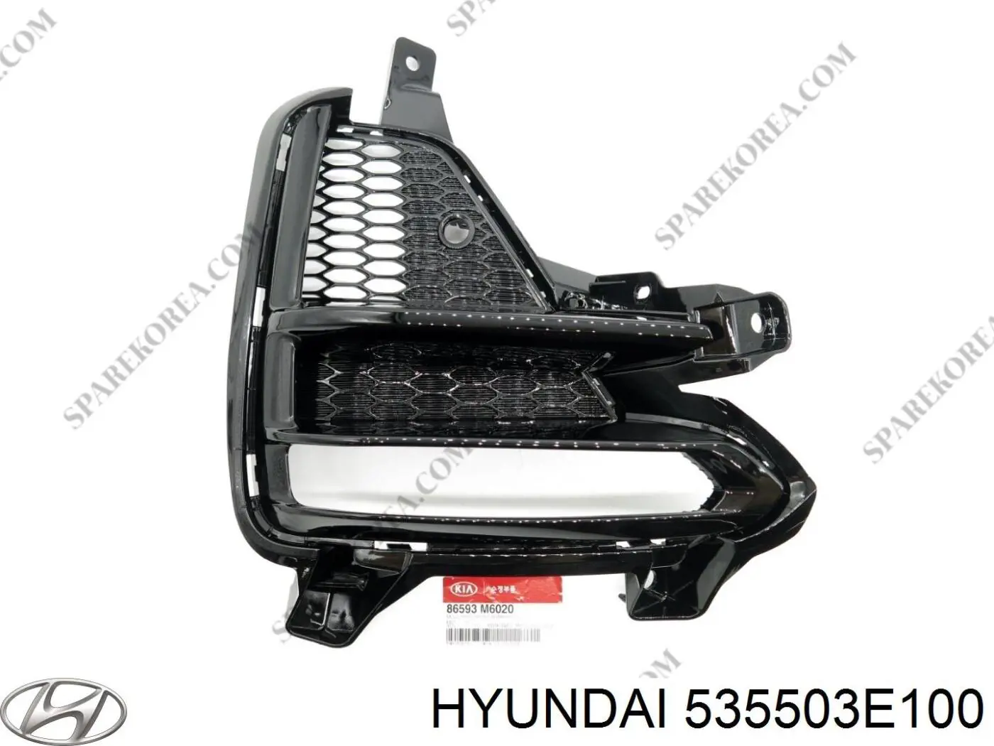 Сальник левой полуоси переднего моста Hyundai/Kia 535503E100
