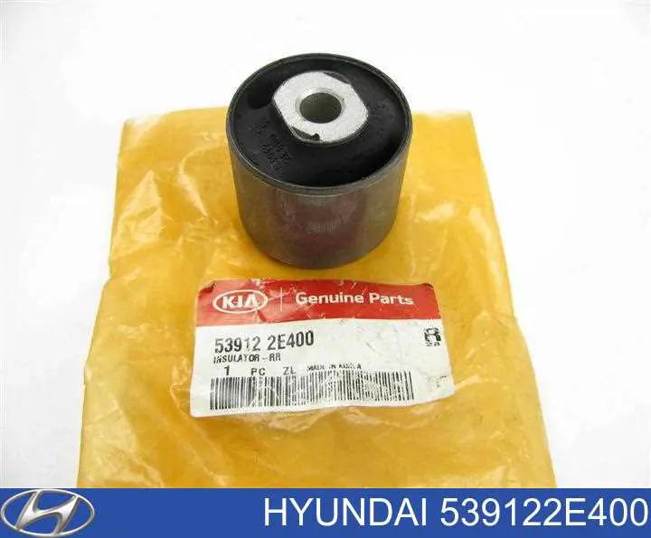 539122E400 Hyundai/Kia bloco silencioso de viga traseira (de plataforma veicular)