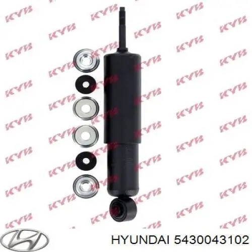 Стойка амортизатора передняя Hyundai/Kia 5430043102 цена, от 22.71 USD