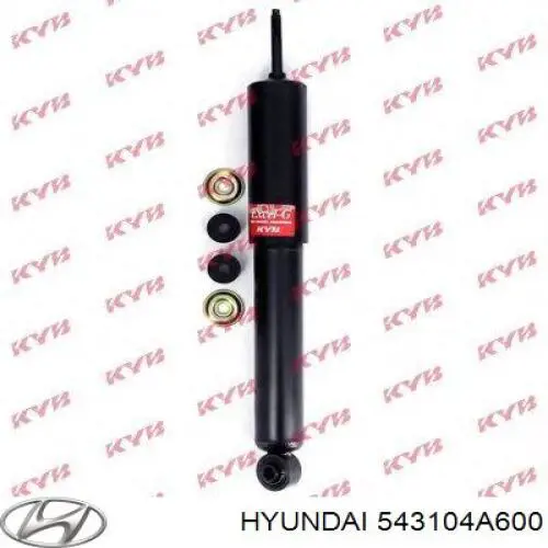 543104A600 HYUNDAI Amortiguador delantero original y equivalente