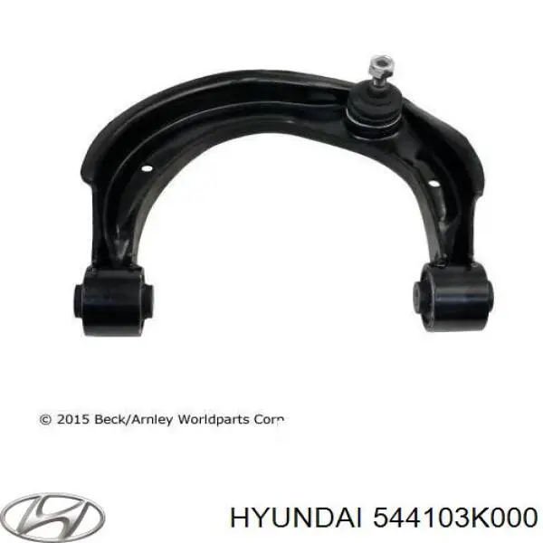 Купить 544103K000 Hyundai/Kia Рычаг передней подвески верхний левый