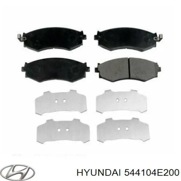 Рычаг передней подвески верхний левый 544104E200 Hyundai/Kia