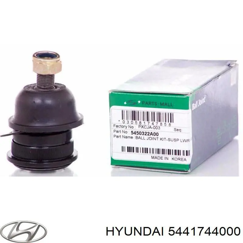 Купить 5441744000 Hyundai/Kia Верхняя шаровая опора