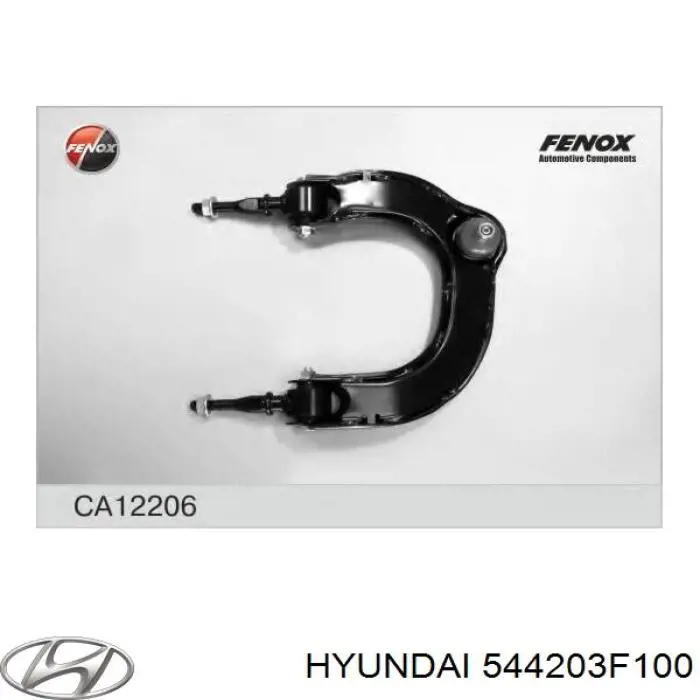 Рычаг передней подвески верхний правый Hyundai/Kia 544203F100 цена, от 40.21 USD