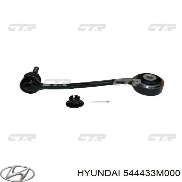 544433M000 Hyundai/Kia Сайлентблок верхней передней подвески