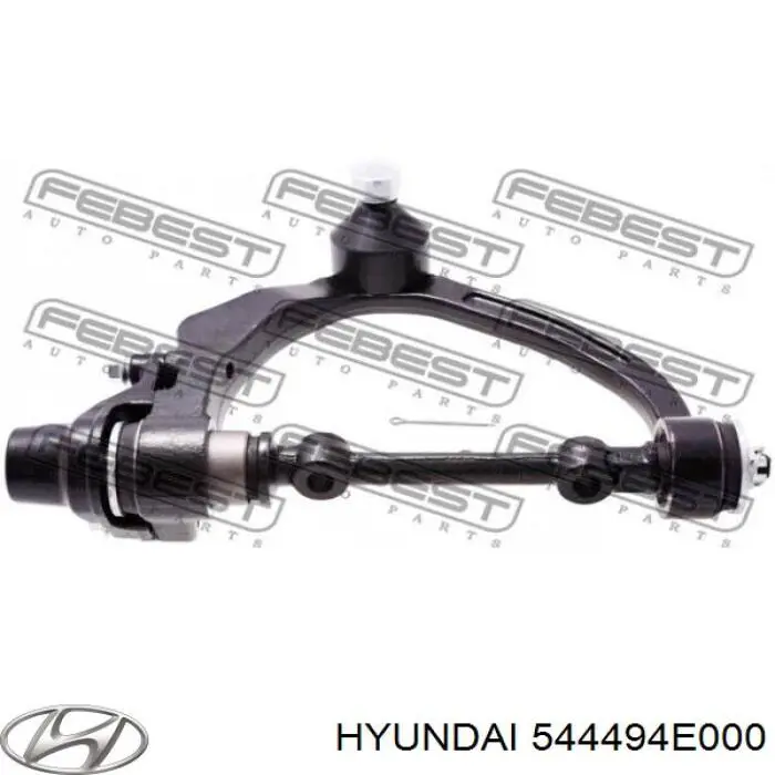 Сайлентблок верхнего рычага передней подвески Hyundai/Kia 544494E000 цена, от 7.43 USD