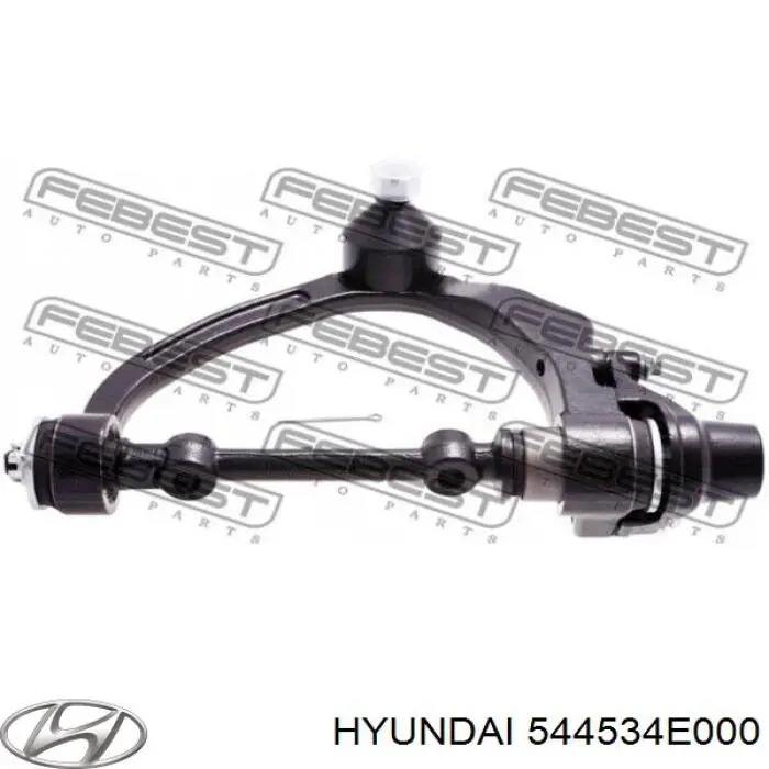 Купить 544534E000 Hyundai/Kia Сайлентблок переднего верхнего рычага